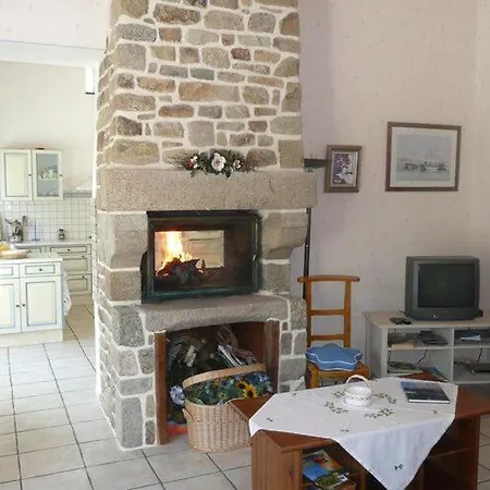 Granite Stone House With Fireplace,