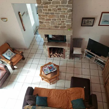 Granite Stone House With Fireplace, Plouguerneau